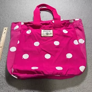 Victoria's Secret Pink Bag Polka Dot Tote Pocket Women's Lightweight Cute Women - Picture 1 of 7