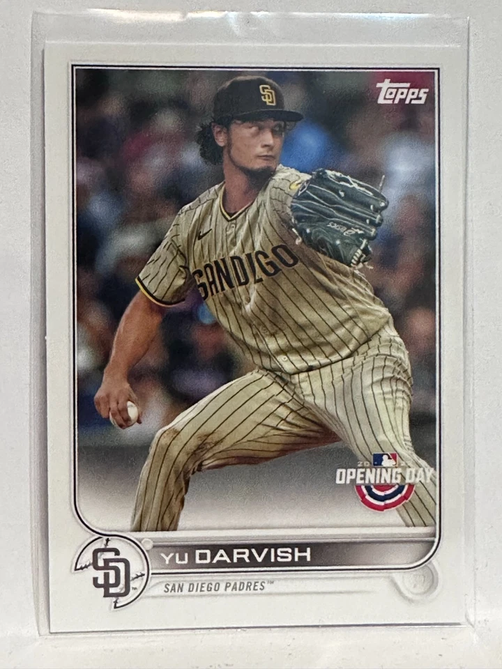 #18 Yu Darvish San Diego Padres 2022 Topps Opening Day Baseball Card - Image 1 of 2