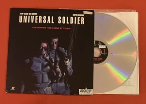 UNIVERSAL SOLDIER PAL VERSION ANGLAIS 1992 BON ÉTAT LASER DISC LASERDISC - Picture 1 of 8