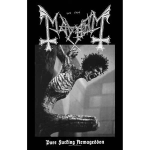 MAYHEM - PURE ARMAGEDDON - FABRIC POSTER FLAG - 27x42 MUSIC TP304 - Picture 1 of 1