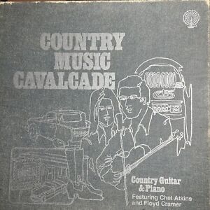 Chet Atkins & Floyd Cramer country music cavalcade 3 LP Box FIRST PRESS Vinyl