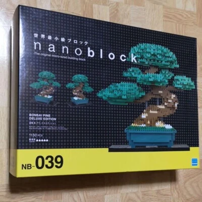 Nanoblock Bonsai Pine Tree Deluxe Edition New - Image 1 of 2