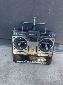 (RefA12.1) Sanwa Conquest MKII 6ch 35MHz FM Mode 1 Tx Aircraft Planes - Picture 1 of 4