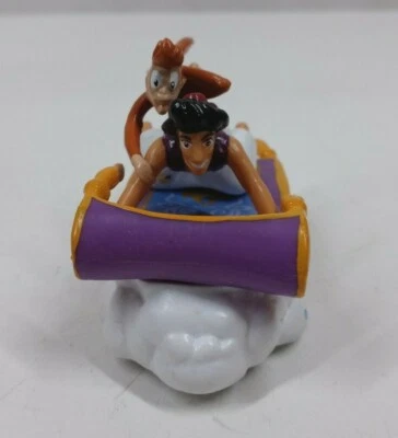 Juguete alfombra voladora Disney Applause Aladdin & Abu años 90   Foto 1 de 4