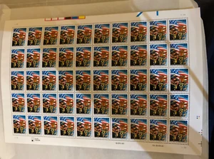 See Photos. US Sheet #3153 The Stars and Stripes Forever [50 - 32¢ Stamps] mint. - Picture 1 of 4