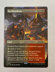 MTG - Restless Vents - Borderless - NM - The Lost Caverns of Ixalan - Bild 1 von 2