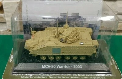 Carro Armato MCV-80 Warrior - 2003 - Scala 1:72 - AMERCOM   - Immagine 1 di 2