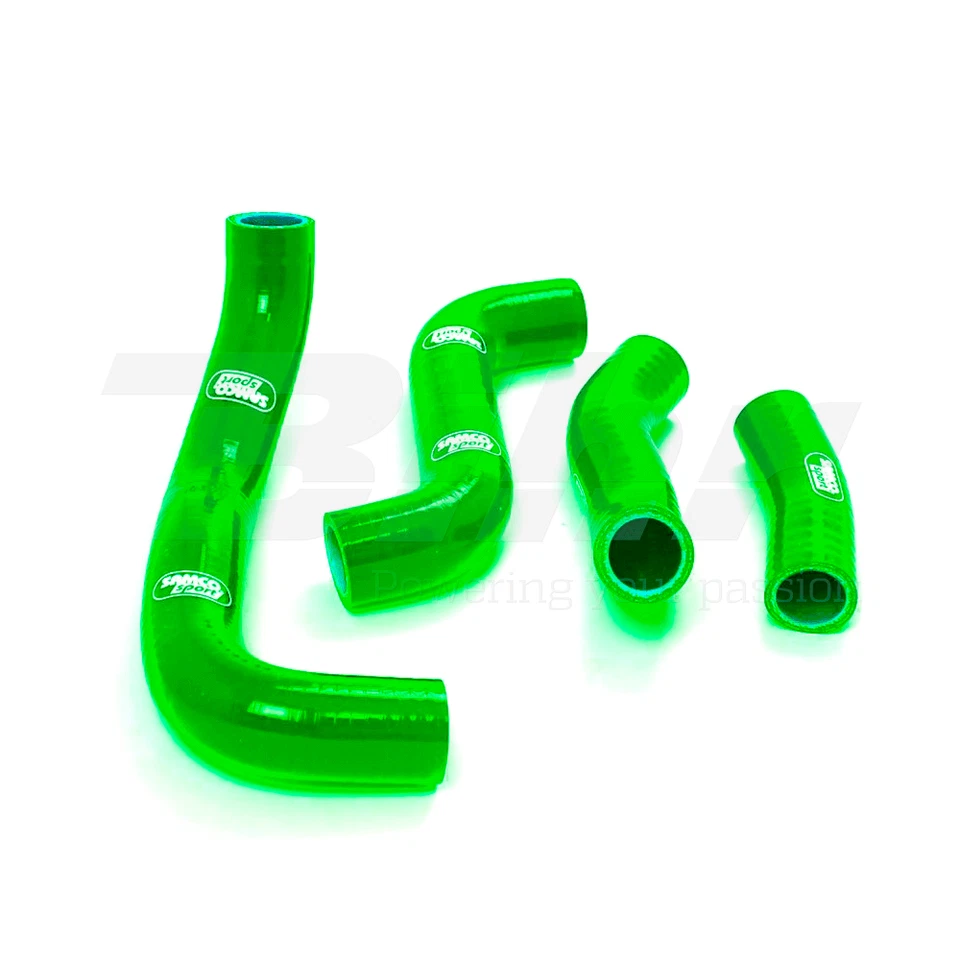 Samco Set Mangas Tubos Radiador Verde Kawasaki ZRX 1100 1997-1999 39740 - Imagen 1 de 1