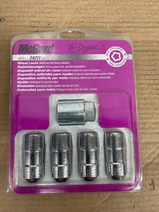 McGard 24211SU Radsatz, Chrom, 4 Schlösser/1 Schlüssel M14x1.50 konisch - Bild 1 von 2