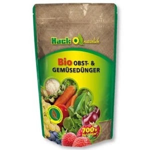 HACK Bio Obstdünger und Gemüsedünger 700 g Beetdünger Balkondünger - Bild 1 von 1
