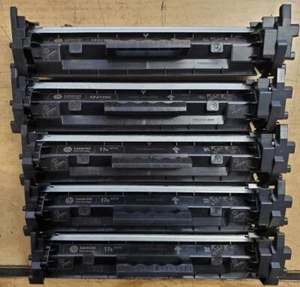 20 Virgin Genuine Empty HP 17A Laser Toner Cartridges FREE SHIPPING CF217A - Picture 1 of 1
