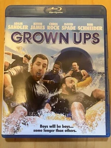 Grown Ups Blu-ray Adam Sandler Kevin James Chris Rock Comedy Blockbuster Movie - Picture 1 of 2
