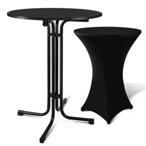 Stehtisch Gastronomie Klapptisch Bistrotisch Partytisch Tisch Rund 110cm - Bild 1 von 8