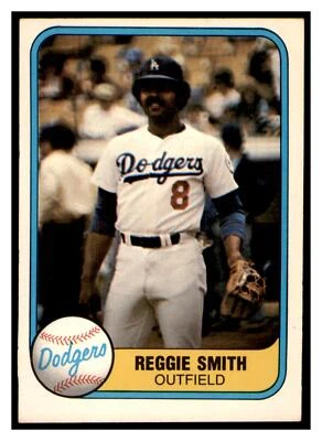1981 Fleer Reggie Smith #111 Los Angeles Dodgers - Image 1 of 2