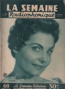 La semaine radiophonique 24 mars 1957 | Etat correct - Bild 1 von 1