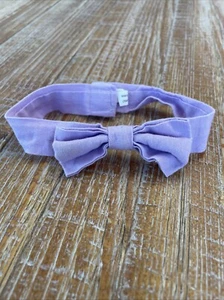 Baby Boy Pre-Tied Bow Tie Purple  - Picture 1 of 2