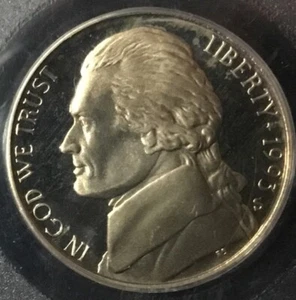 Schöne Juwel 1993-er PCGS PR69DCAM Jefferson Nickel 5C Cents US Münze - Bild 1 von 4