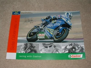 Sete Gibernau #15 Poster RC211V HRC MotoGP Castrol - Bild 1 von 1