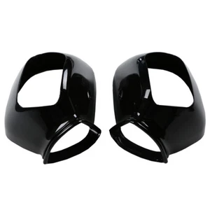 New Black side rear mirror Housing Fit For Honda Goldwing GL1800 2001-2017 - Picture 1 of 4