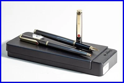 1990's Rotring SET mit Patronenfüller + Kugelschreiber mit "miele" Werbung - Bild 1 von 4