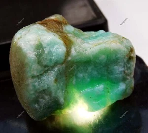 423 Ct Natural Russian Emerald Green Earth Mined Uncut Rough Raw Loose Gemstone - Picture 1 of 10