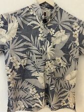 Vintage Tori Richard Cotton Hawaiian Aloha Shirt Medium made in hawaii free ship