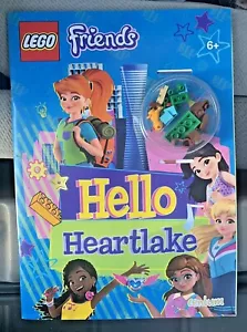 NEW Lego Friends HELLO HEARTLAKE Activity Book + Mini Figure - Picture 1 of 6