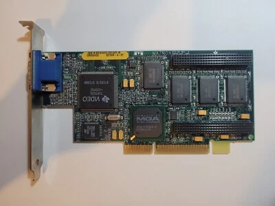 IBM Matrox 672-04 VGA 8MB AGP Video card  MIL2A/8/DELL - Image 1 of 2