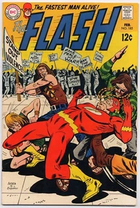 Flash 185 VF 8.0 1968 Iris Allen Ross Andru - Imagen 1 de 3
