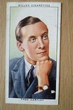 Radio Celebrities Wills's Cigarette Cards, No.9- FRED HARTLEY