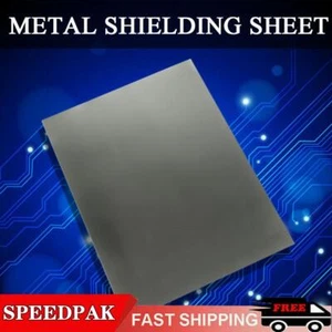 DE. Ultraperm 80 Metal Shielding Sheet 260*200*0.1mm MuMetal Sheet Audio Metal - Picture 1 of 7