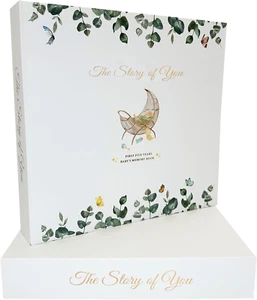 Baby Memory Book First 5 Years Keepsake Journal 130 Thick Quality Pages 6 Gender - Picture 1 of 1