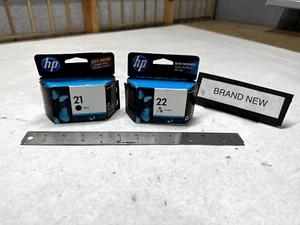 Original HP 21 HP 22 Tintenpatrone 2er Pack für Deskjet 3910 Officejet J3635 NEU! - Bild 1 von 6