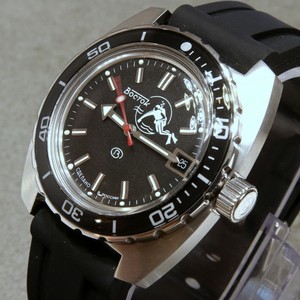 Vostok Amphibia Russian Auto Dive Watch, New, Boxed, UK seller