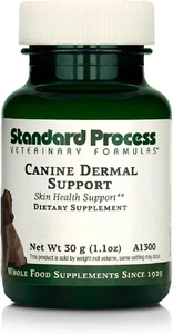 Standard Process Canine Dermal Support - Skin & Adrenal Gland Support Supplement - Picture 1 of 14