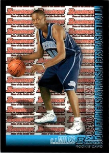 2005-06 BOWMAN DRAFT PICKS AND PROSPECTS C.J. Miles Utah Jazz #122 - Picture 1 of 2