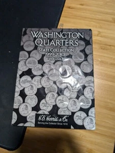 JB RFM 77563 Harris Album 47 Coins Washington Quarters State Collection 1999-200 - Picture 1 of 2