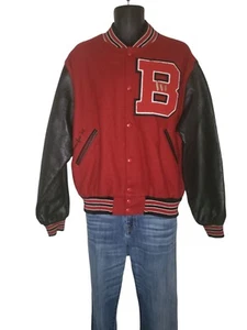 Gem Sportswear Varsity Jacket WomenMade In USA Vintage Sz XL Varsity Jacket Wome - Picture 1 of 6