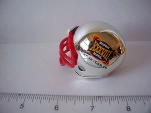 2003 Patriots Super Bowl XXXVIII Chanmpions Riddell Pocket Pro 2" Chrome Helmet - Picture 1 of 2