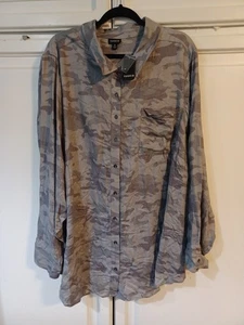 Torrid 6 Camouflage Flanellhemd Neu mit Etikett - Bild 1 von 6