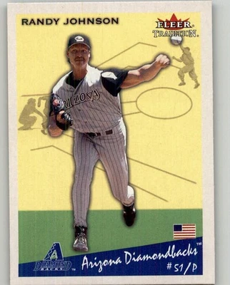 2002 Fleer Tradition Randy Johnson #348 Arizona Diamondbacks - Image 1 of 2