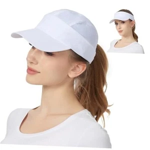Womens Quick Drying Baseball Cap Adjustable Sun Visor Hat Lightweight UV - Picture 1 of 7