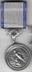 Original Recent Issue US Silver Lifesaving Medal - Picture 1 of 3