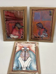 Amado Pena Dos signed greeting card New Mexico Lot Of 3 - Picture 1 of 8