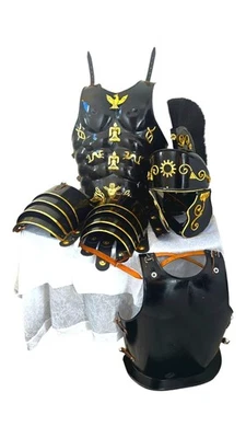 Medieval Black Templar Knight  Body Set Armor Cosplay Halloween Suit - Image 1 of 4