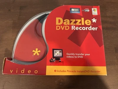 Pinnacle Dazzle DVC100 Rev. 1.1 Video Capture Device Red DVD Recorder - Image 1 of 3