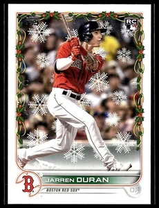 Jarren Duran *TARJETA DE NOVATO* (RC) 2022 Topps Holiday #HW101 - Imagen 1 de 2