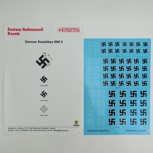 Techmod 24005 1/24 Luftwaffe Alemana Segunda Guerra Mundial Señales Militares Cruz 260, 300, 400 mm - Imagen 1 de 5