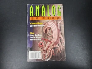 Analog Science Fiction and Fact March 2004 Camouflage Joe Haldeman Dell SCI-FI - Picture 1 of 5