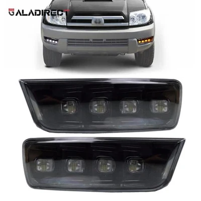 Luz antiniebla LED DRL para Toyota 4Runner 2003-05 con intermitente Foto 1 de 4